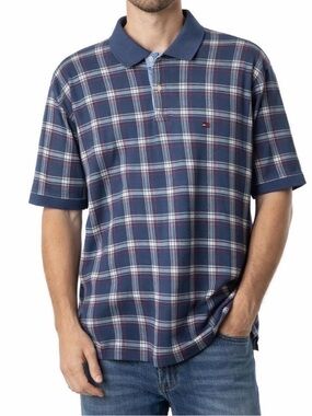 Tommy Hilfiger: Plaid Polo Shirt